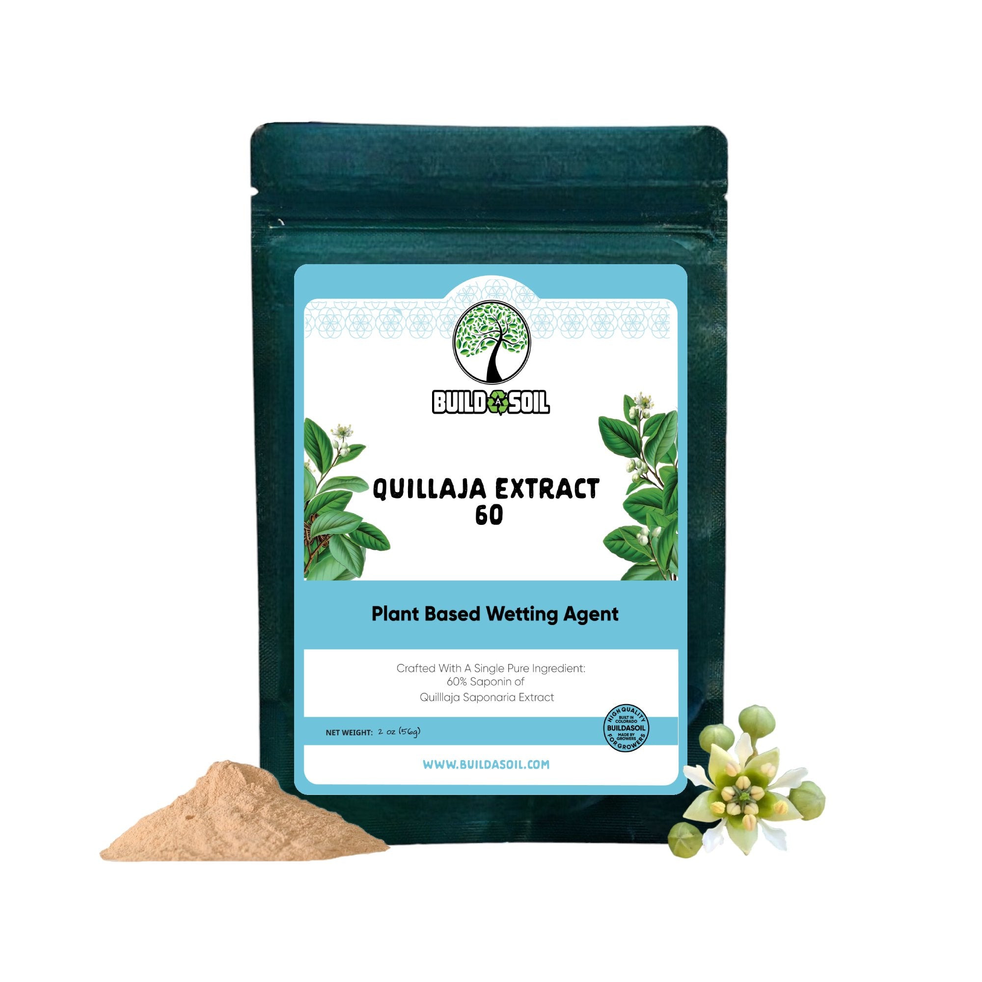 BuildASoil Quillaja Saponaria Extract Powder - Thumbnail 3