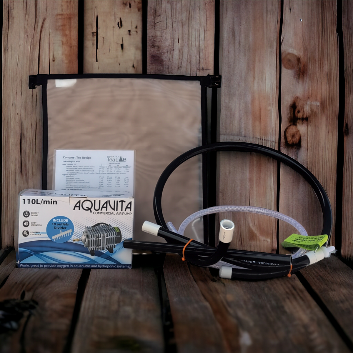 Advanced Compost Tea Brew Kit - TeaLAB | Enhanced Brewing
