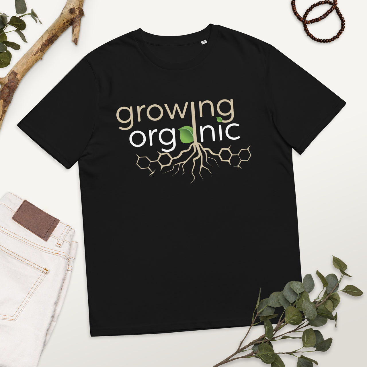 The perfect T-Shirt material: 100% organic quality cotton