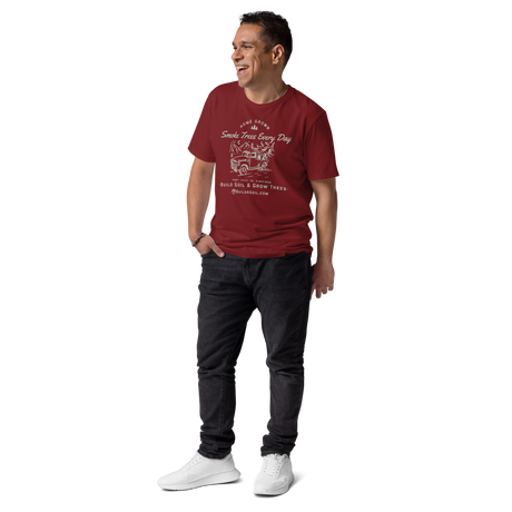 Holiday BuildASoil Organic T-Shirt - Smoke Trees Every Day