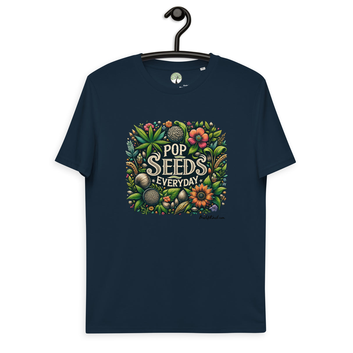 Pop Seeds Everyday T-Shirt Organic – BuildASoil