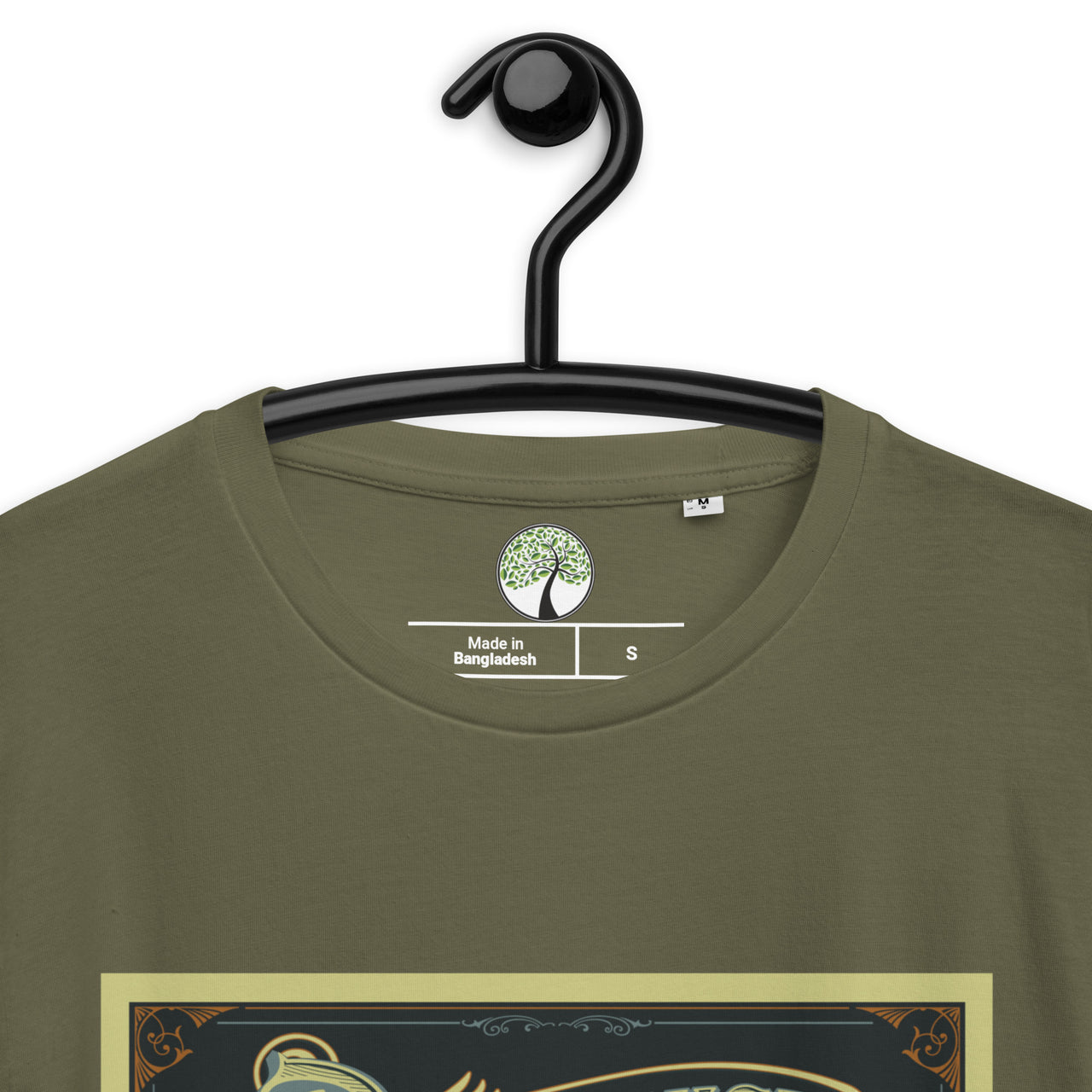 Moncler Logo Detail Cotton Jersey T-Shirt Olive Green