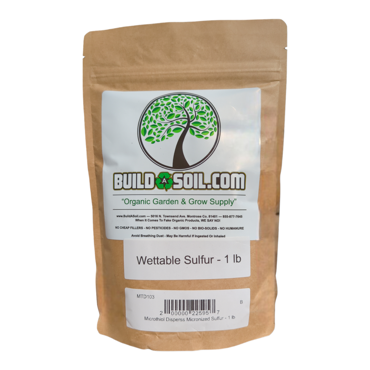 BuildASoil - Wettable Sulfur