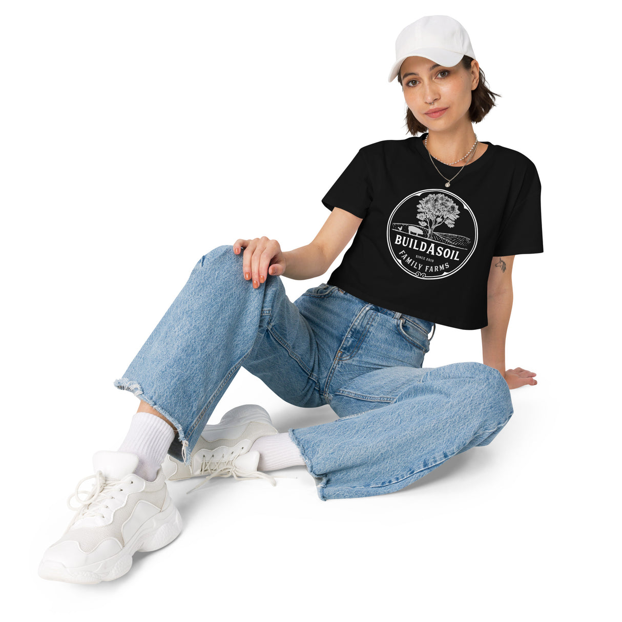 BuildASoil Family Farms - Women’s Crop Top