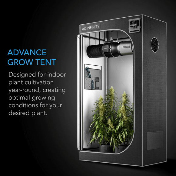 Hydroponics & Growers - GROW TENTS - Advance 2-IN-1 Grow Tents - AC Infinity