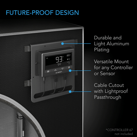 AC Infinity CLOUDLAB, Advance Grow Tent, 2000D Mylar Canvas
