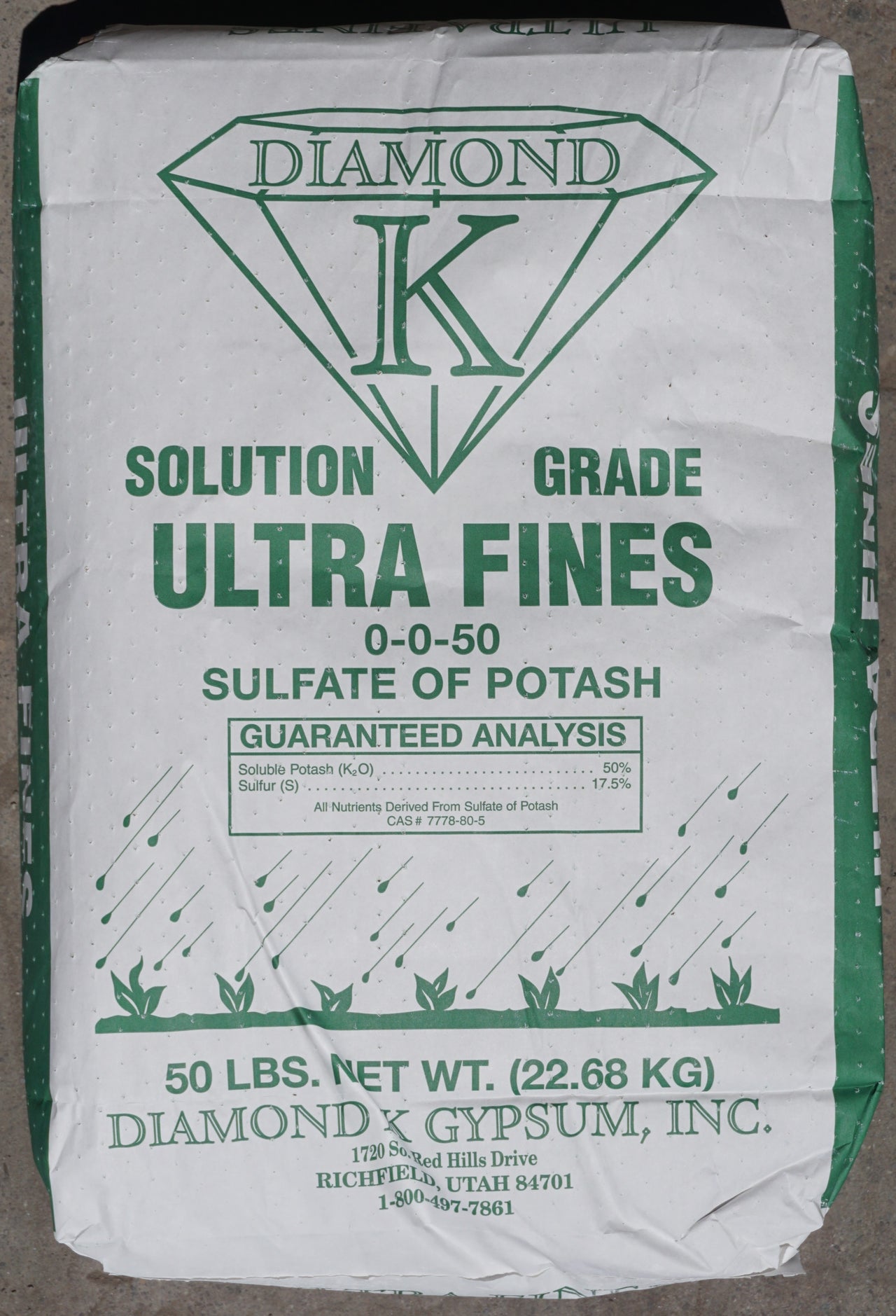Diamond K Potassium Sulfate - Solution Grade