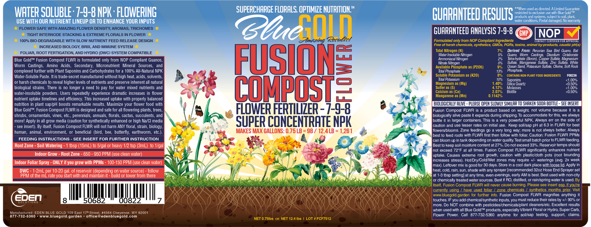 Eden BlueGold - Fusion Flower