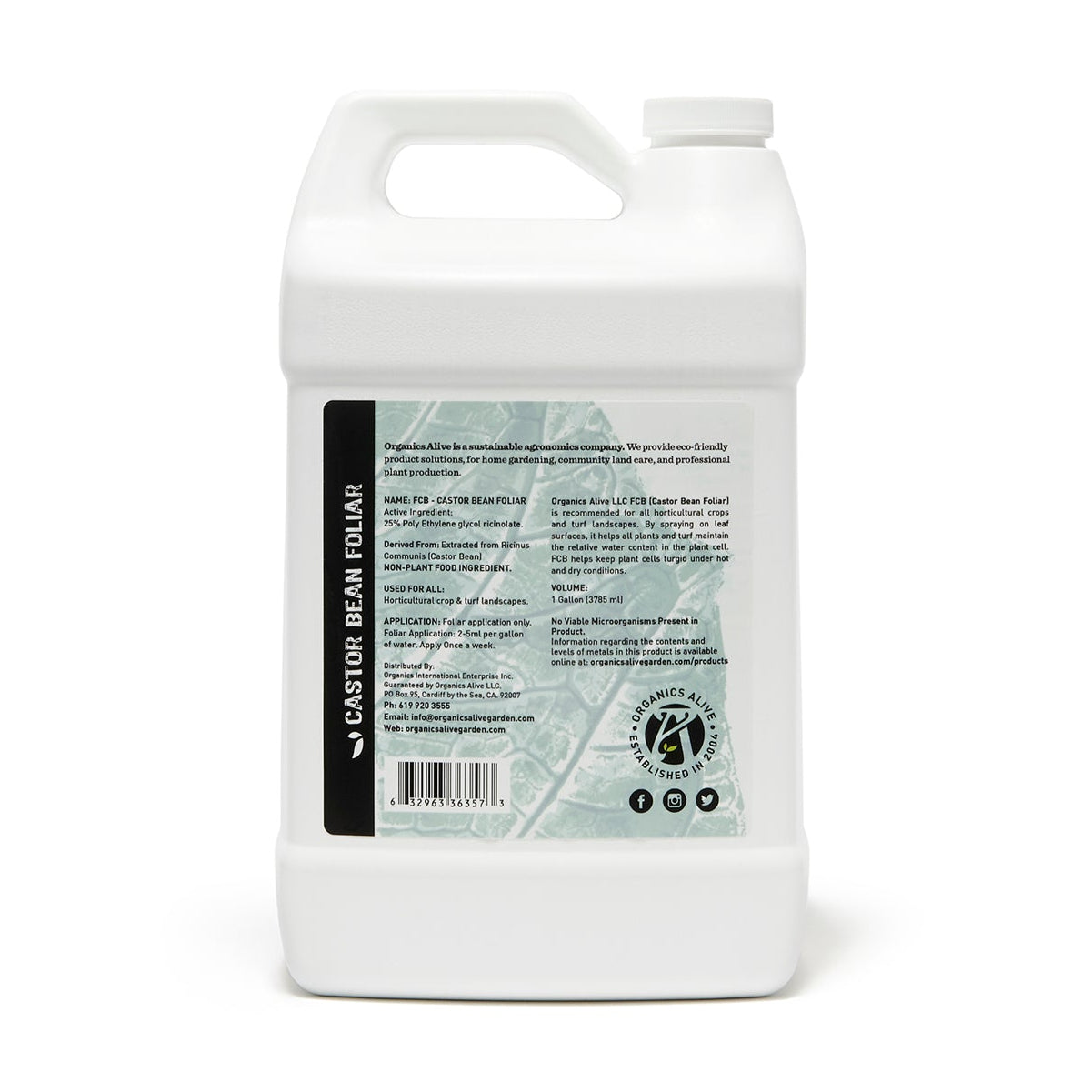 bean plant fertilizer Organics Alive FCB Stress Manager 1Gal