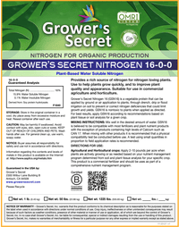 Thumbnail for Grower's Secret Nitrogen 16-0-0