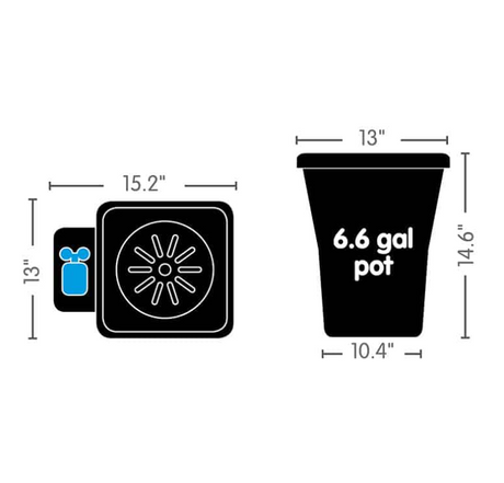 Autopot XL Watering System (6 Pots)