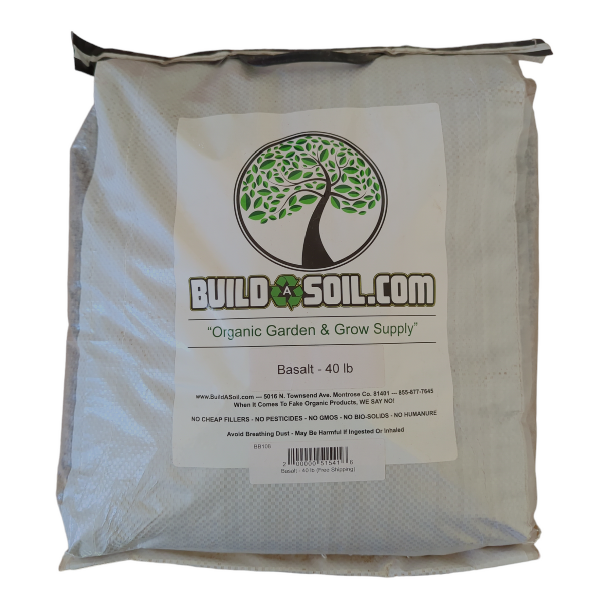 Basalt Rock Dust Soil Amendment