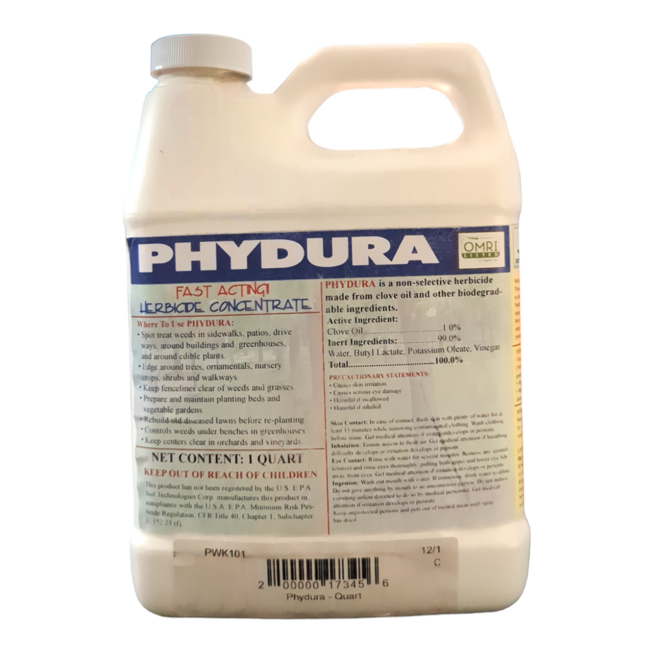 Phydura - All Natural Organic Weed and Grass Killer